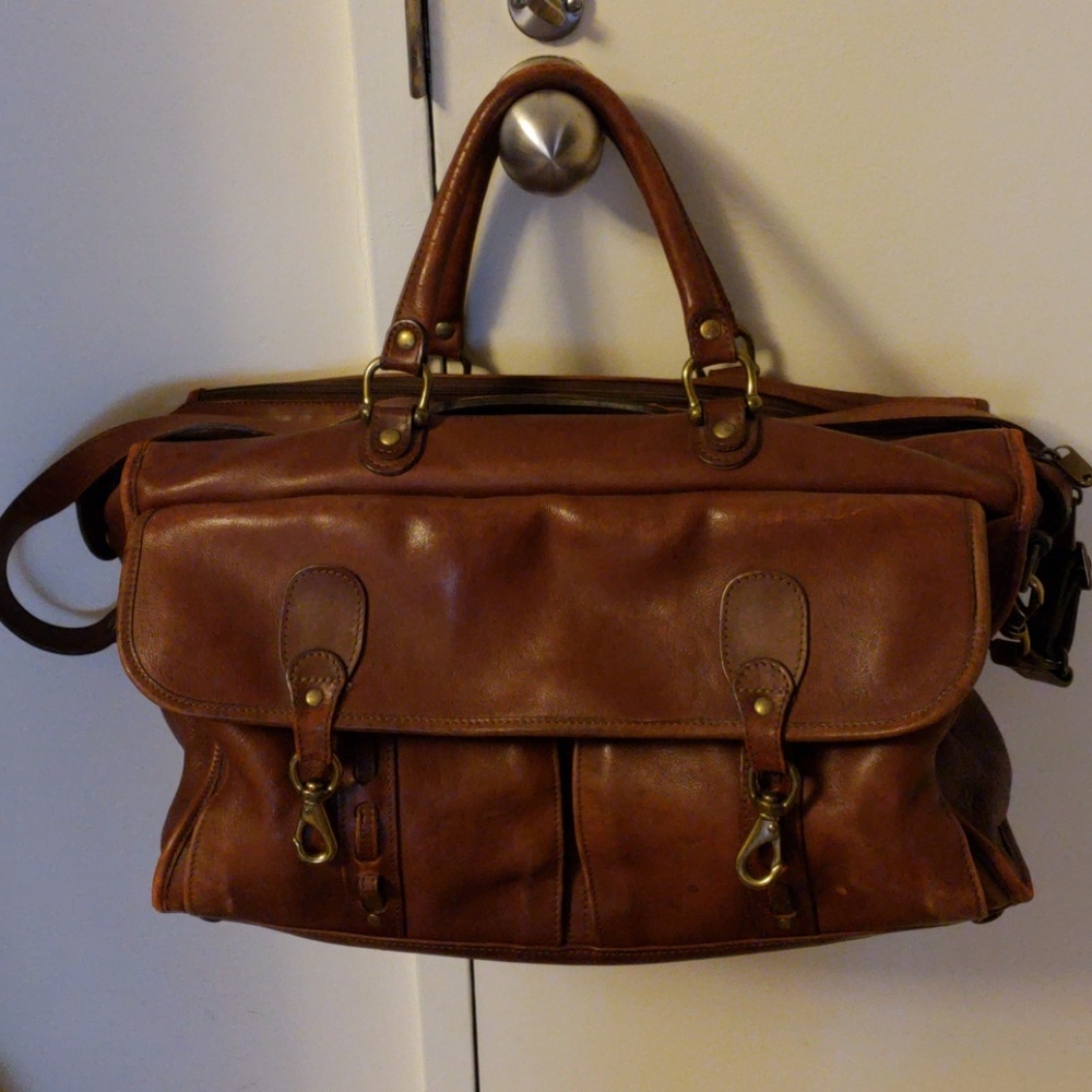 Weekend Bag - leather